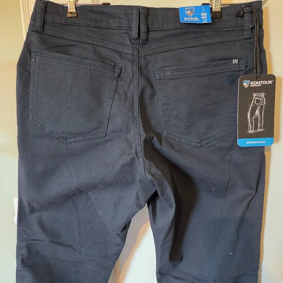 Kuhl Women's Kontour Pants Metal Blue Size 12 Straight Reg Inseam - Picture 5 of 5